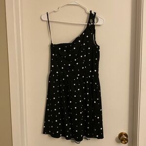 One Shoulder Material Girl Dress